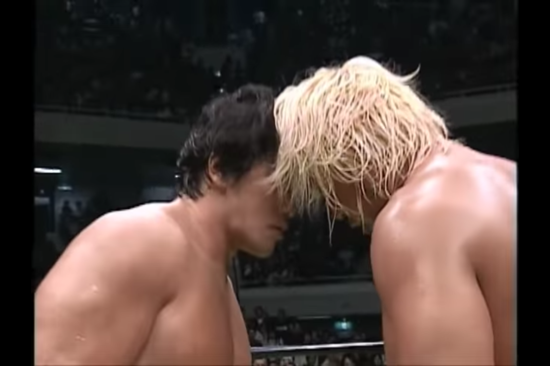 Kenta Kobashi c vs Yoshihiro Takayama GHC Heavyweight Title 25/04/2004