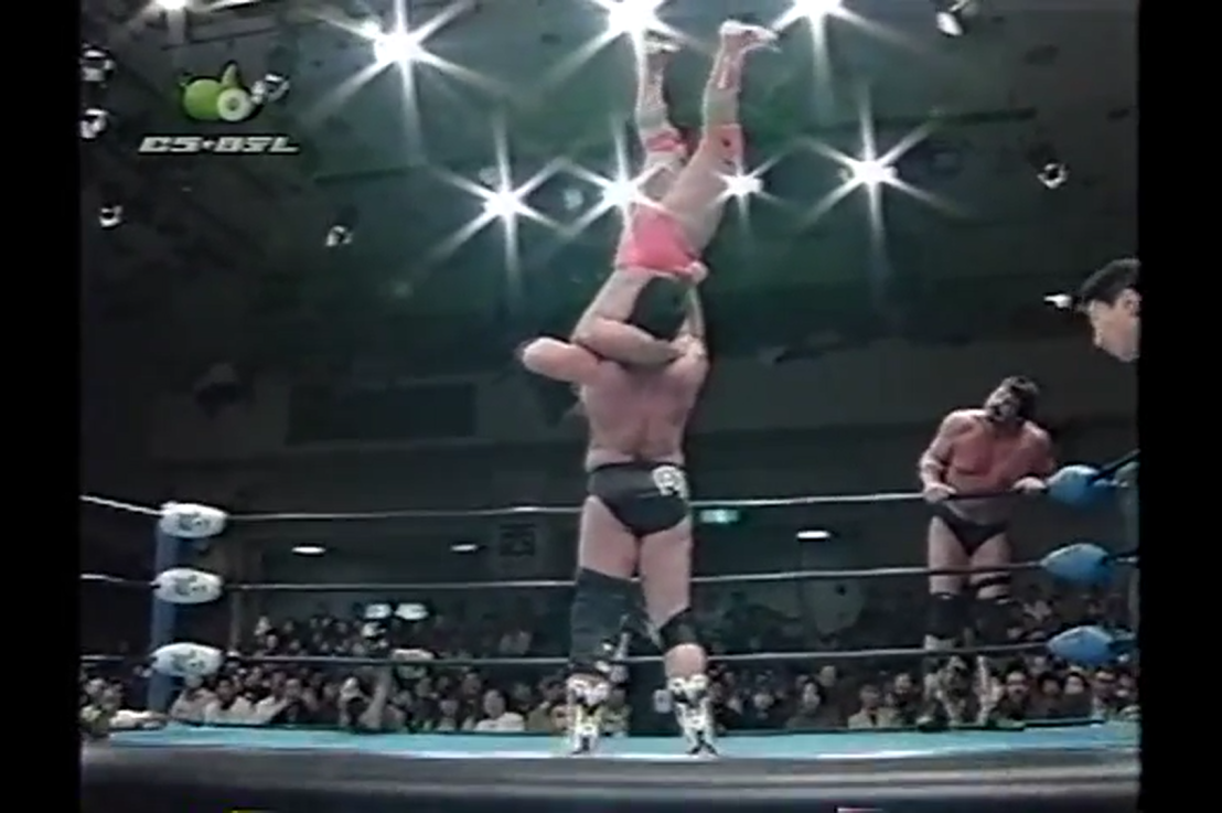 Kenta Kobashi & Johnny Ace vs Barry Windham & John Bradshaw AJPW 15/11/1997