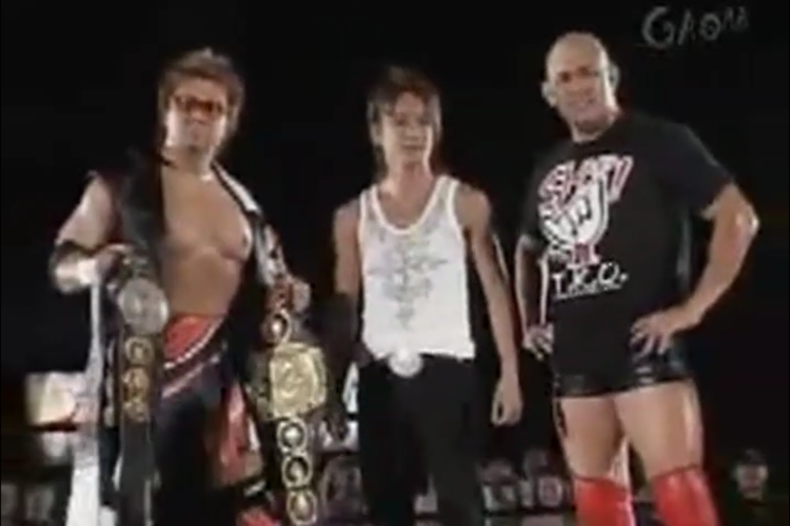 Satoshi Kojima c Vs Taiyo Kea Triple crown heavyweight title AJPW 03/07/2006